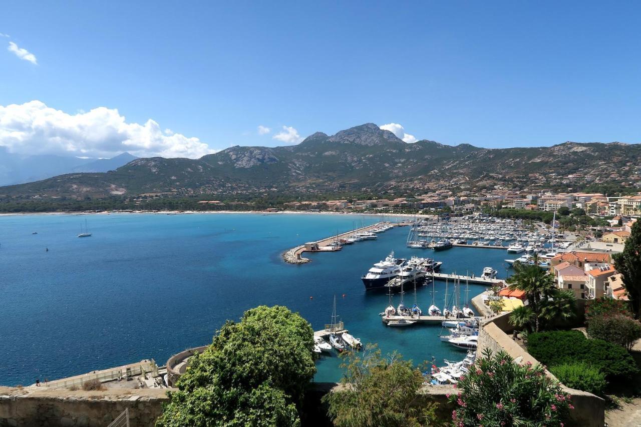 Le Magnolia Hotel Calvi  Bagian luar foto